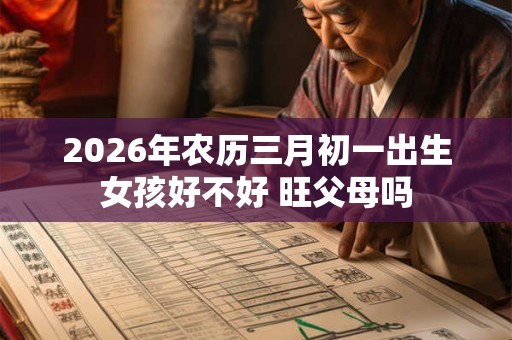 2026年农历三月初一出生女孩好不好 旺父母吗