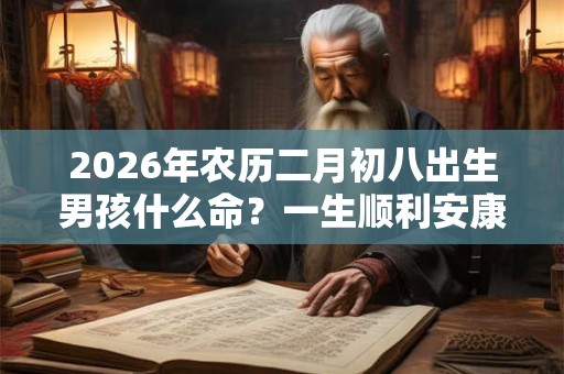 2026年农历二月初八出生男孩什么命？一生顺利安康吗？