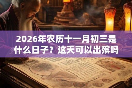 2026年农历十一月初三是什么日子？这天可以出殡吗？