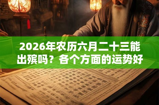 2026年农历六月二十三能出殡吗？各个方面的运势好不好？