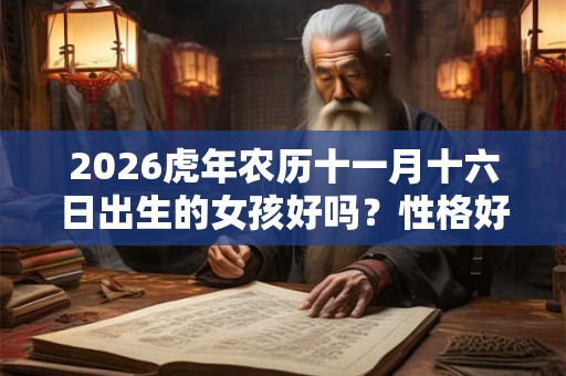 2026虎年农历十一月十六日出生的女孩好吗?性格好不好? 2026虎年农历十一月十六日出生的女孩好吗?性格好不好?