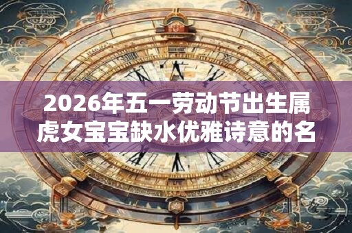 2026年五一劳动节出生属虎女宝宝缺水优雅诗意的名字