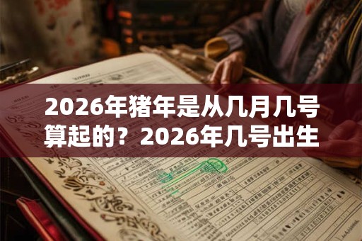 2026年猪年是从几月几号算起的？2026年几号出生宝宝属猪？