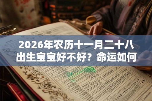 2026年农历十一月二十八出生宝宝好不好？命运如何？