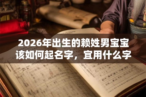 2026年出生的赖姓男宝宝该如何起名字，宜用什么字。