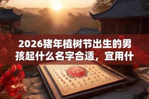 2026猪年植树节出生的男孩起什么名字合适,宜用什么字 2026猪年植树节出生的男孩起什么名字合适,宜用什么字