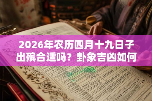 2026年农历四月十九日子出殡合适吗？卦象吉凶如何？