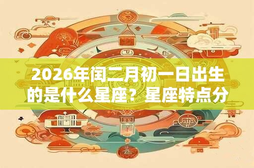 2026年闰二月初一日出生的是什么星座？星座特点分析