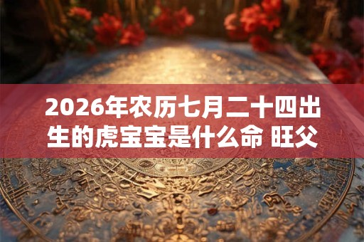 2026年农历七月二十四出生的虎宝宝是什么命 旺父母吗 2026年农历七月二十四出生的虎宝宝是什么命 旺父母吗