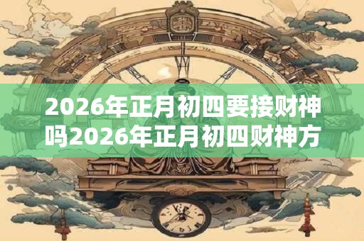 2026年正月初四要接财神吗2026年正月初四财神方位