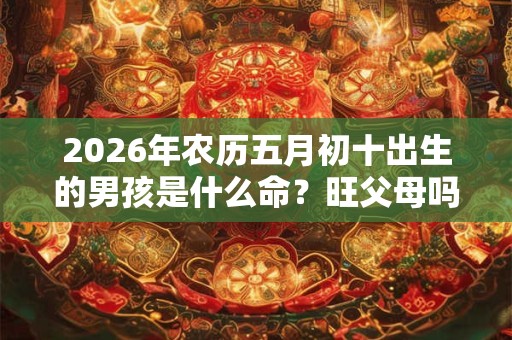 2026年农历五月初十出生的男孩是什么命？旺父母吗？