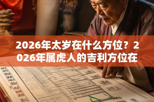 2026年太岁在什么方位？2026年属虎人的吉利方位在哪？