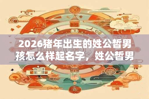 2026猪年出生的姓公皙男孩怎么样起名字，姓公皙男孩好名推荐