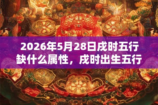2026年5月28日戌时五行缺什么属性，戌时出生五行缺什么