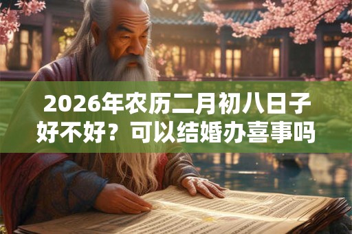 2026年农历二月初八日子好不好？可以结婚办喜事吗？