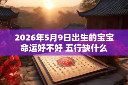 2026年5月9日出生的宝宝命运好不好 五行缺什么