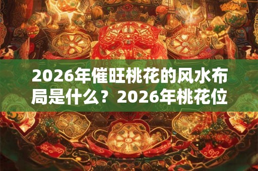 2026年催旺桃花的风水布局是什么？2026年桃花位在哪个方向？