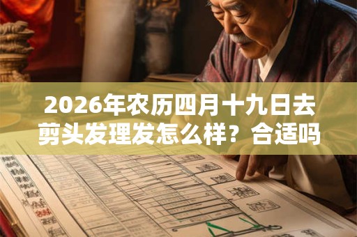 2026年农历四月十九日去剪头发理发怎么样？合适吗？