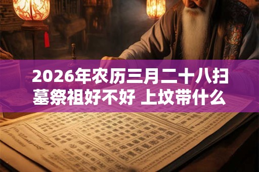 2026年农历三月二十八扫墓祭祖好不好 上坟带什么供品好
