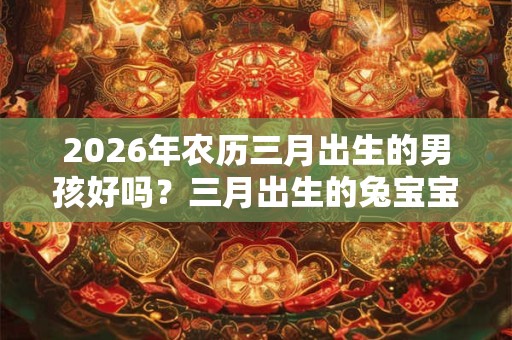 2026年农历三月出生的男孩好吗？三月出生的兔宝宝怎么样