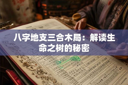 八字地支三合木局：解读生命之树的秘密