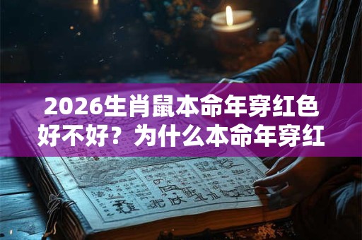 2026生肖鼠本命年穿红色好不好？为什么本命年穿红色？