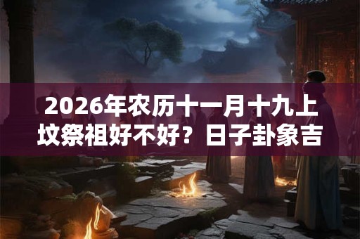 2026年农历十一月十九上坟祭祖好不好？日子卦象吉凶？