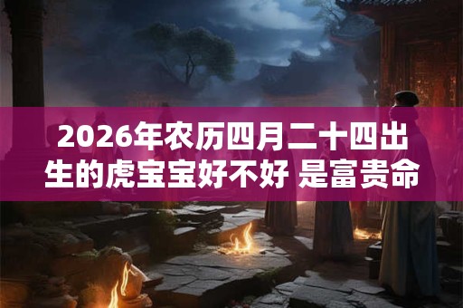 2026年农历四月二十四出生的虎宝宝好不好 是富贵命吗