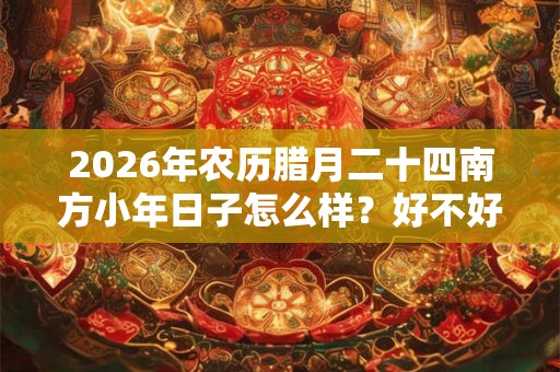 2026年农历腊月二十四南方小年日子怎么样？好不好？