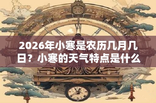 2026年小寒是农历几月几日？小寒的天气特点是什么？