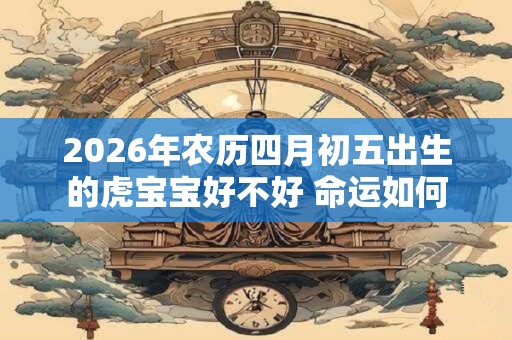 2026年农历四月初五出生的虎宝宝好不好 命运如何
