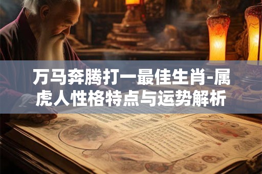 万马奔腾打一最佳生肖-属虎人性格特点与运势解析