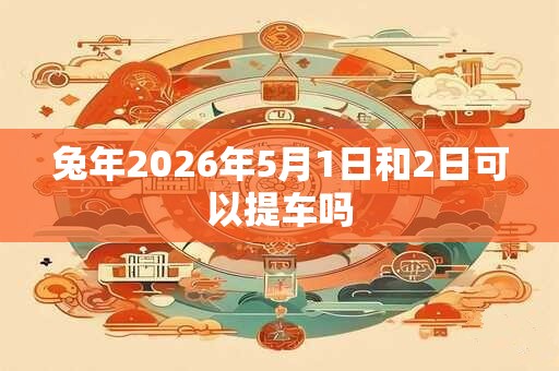 兔年2026年5月1日和2日可以提车吗