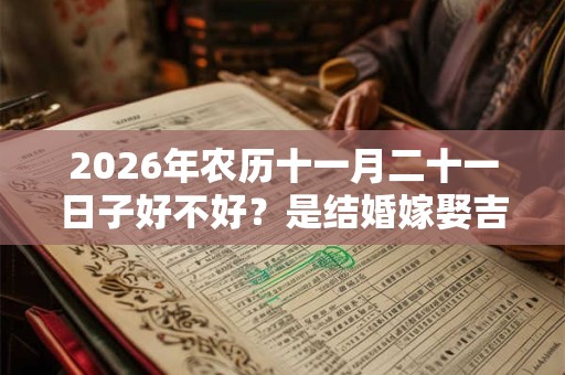 2026年农历十一月二十一日子好不好？是结婚嫁娶吉日吗？