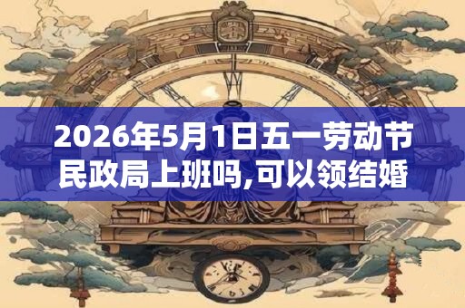 2026年5月1日五一劳动节民政局上班吗,可以领结婚证吗？
