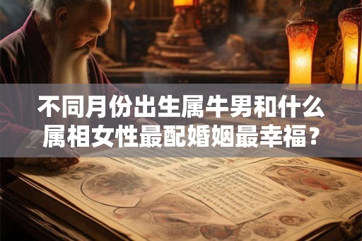 不同月份出生属牛男和什么属相女性最配婚姻最幸福? 不同月份出生属牛男和什么属相女性最配婚姻最幸福?