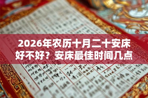 2026年农历十月二十安床好不好？安床最佳时间几点？
