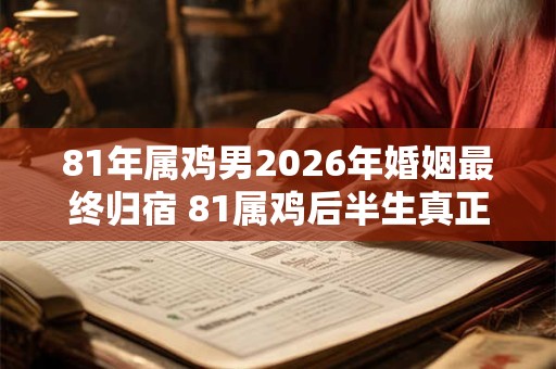 81年属鸡男2026年婚姻最终归宿 81属鸡后半生真正姻缘