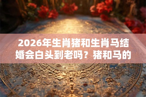 2026年生肖猪和生肖马结婚会白头到老吗？猪和马的婚姻相配吗？