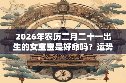 2026年农历二月二十一出生的女宝宝是好命吗？运势详解