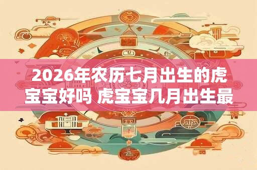 2026年农历七月出生的虎宝宝好吗 虎宝宝几月出生最好 2026年农历七月出生的虎宝宝好吗 虎宝宝几月出生最好