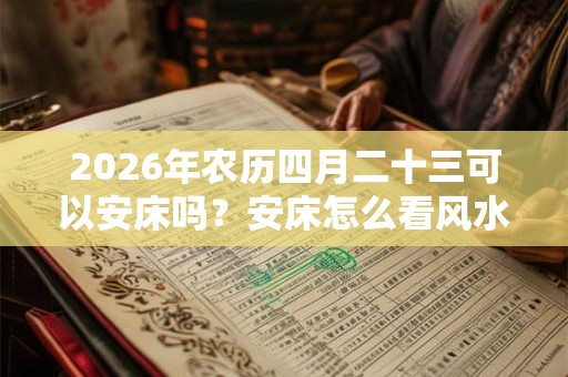 2026年农历四月二十三可以安床吗？安床怎么看风水？