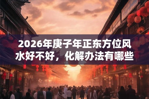 2026年庚子年正东方位风水好不好，化解办法有哪些？