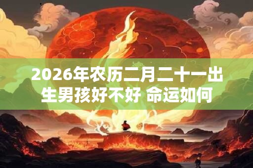 2026年农历二月二十一出生男孩好不好 命运如何