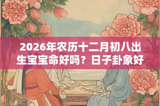 2026年农历十二月初八出生宝宝命好吗？日子卦象好吗？