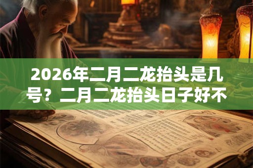 2026年二月二龙抬头是几号？二月二龙抬头日子好不好？