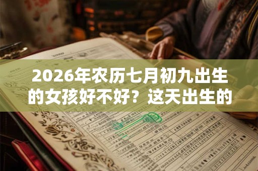 2026年农历七月初九出生的女孩好不好？这天出生的命运如何？