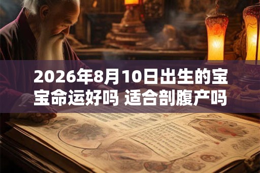 2026年8月10日出生的宝宝命运好吗 适合剖腹产吗