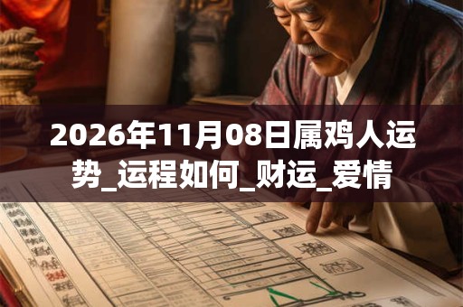 2026年11月08日属鸡人运势_运程如何_财运_爱情