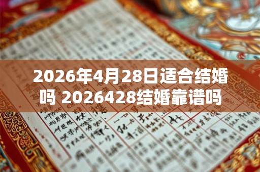 2026年4月28日适合结婚吗 2026428结婚靠谱吗